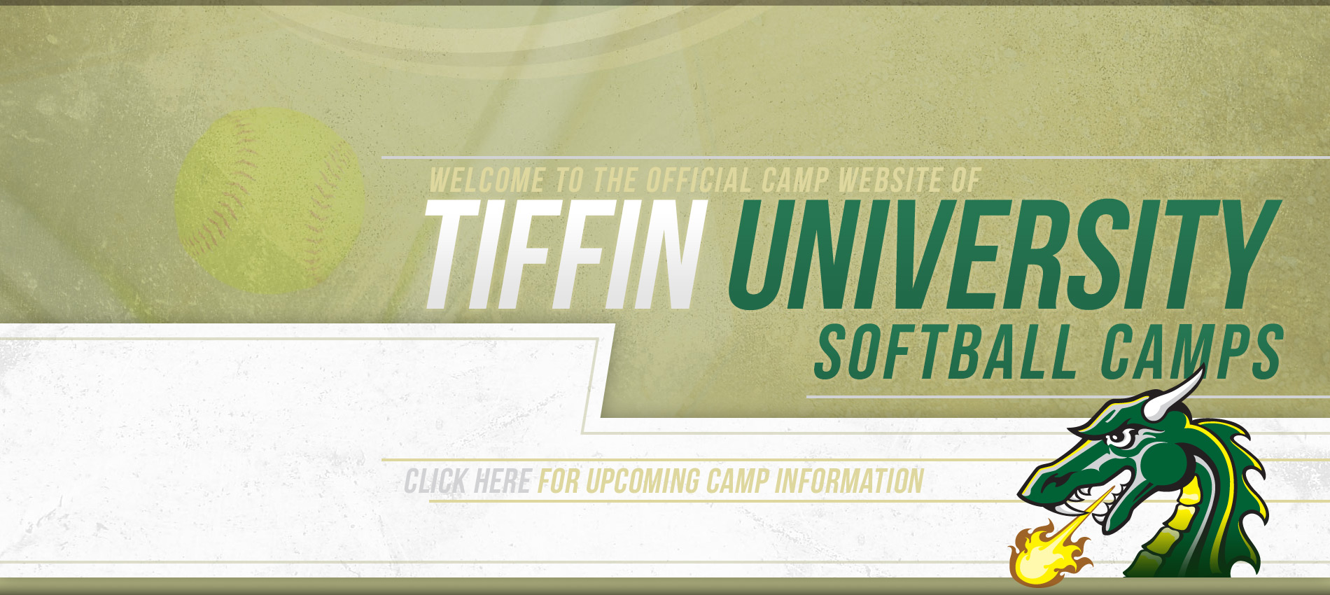 Tiffin Softball Camps at Tiffin University Tiffin, Ohio